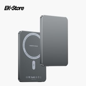 Powerbank KEEPHONE LUCCI 5000mAh PD 20W Gray (Серый) PB-33