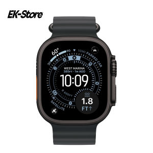 Apple Watch Ultra 3 49mm Black Titanium Black Ocean Band