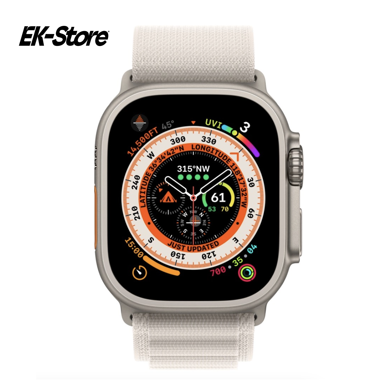 Умные часы Apple Watch Ultra 49mm Natural Titanium (1S)