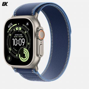 Умные часы Apple Watch Ultra 3 Cellular 49mm Natural Titanium Blue/Bright Blue Trail Loop M/L