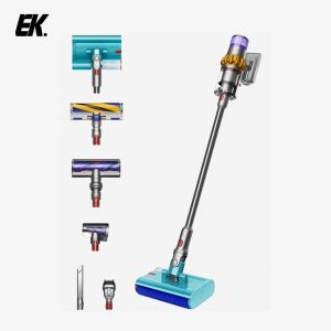 Вертикальный пылесос Dyson V15S Detect Submariner SV47 Yellow/Nikel - моющий