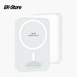 Powerbank KEEPHONE LUCCI 5000mAh PD 20W Silver (Серебристый) PB-33