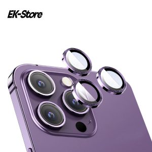 Стекло защитное камеры KEEPHONE CALVIN CAMERA LENS для iPhone 16/16 Plus (Purple) KP-SPL008