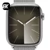 Умные часы Apple Watch Series 9 45mm Silver Stainless Steel Case with Silver Milanese Loop