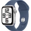 Умные часы Apple Watch SE 2024 40mm Silver Aluminum Case with Denim Sport Band (M/L)