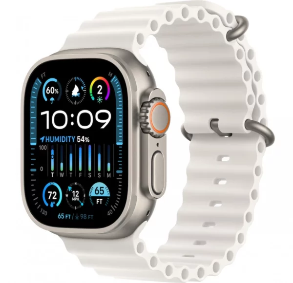 Умные часы Apple Watch Ultra 2 49mm Titanium Case with White Ocean Band