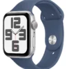 Умные часы Apple Watch SE 2024 44mm Silver Aluminum Case with Denim Sport Band (S/M)