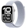 Умные часы Apple Watch Series 10 46mm Silver Aluminum Case with Blue Cloud Sport Loop