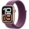 Умные часы Apple Watch Series 10 42mm Rose Gold Aluminum Case with Plum Sport Loop