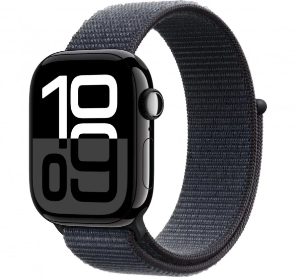 Умные часы Apple Watch Series 10 42mm Jet Black Aluminum Case with Ink Sport Loop