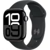Умные часы Apple Watch Series 10 42mm Jet Black Aluminum Case with Black Sport Band (M/L)