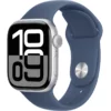 Умные часы Apple Watch Series 10 42mm Silver Aluminum Case with Denim Sport Band (M/L)