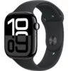 Умные часы Apple Watch Series 10 46mm Jet Black Aluminum Case with Black Sport Band (S/M)