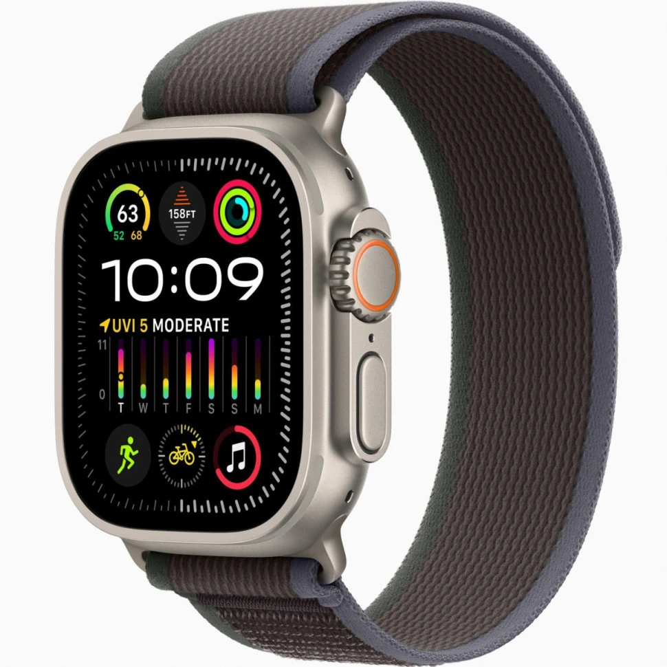 Умные часы Apple Watch Ultra 2 49mm Titanium Case with Blue/Black Trail Loop (S/M)