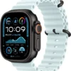 Умные часы Apple Watch Ultra 2 2024 49mm Black Titanium Case with Ice Blue Ocean Band