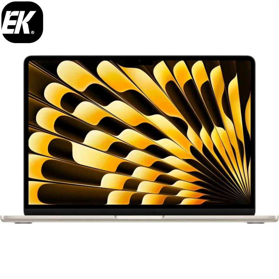 Ноутбук Apple MacBook Air 13 2024 MC8P4 (M3 10-Core GPU, 24/512GB) Сияющая звезда (Starlight)