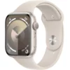 Умные часы Apple Watch Series 9 45mm Starlight Aluminum Case with Starlight Sport Band (M/L)