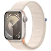 Умные часы Apple Watch Series 9 45mm Starlight Aluminum Case with Starlight Sport Loop