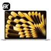 Ноутбук Apple MacBook Air 15 2026 MDVF4 (M5 10-Core GPU, 24/1024GB) Сияющая звезда (Starlight)