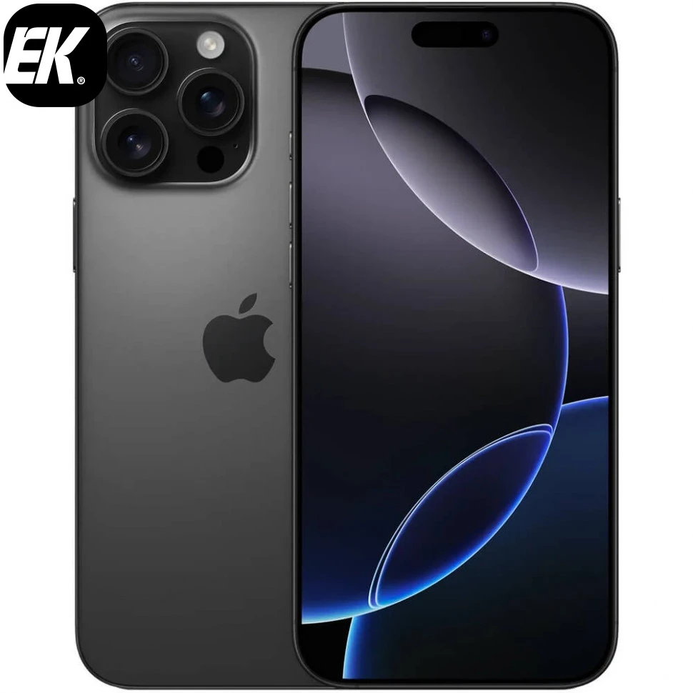 Смартфон Apple iPhone 16 Pro Max 1024GB Черный титан (Black Titanium) eSim+eSim