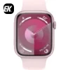 Умные часы Apple Watch Series 9 41mm Pink Aluminum Case with Pink Sport Band (S/M)