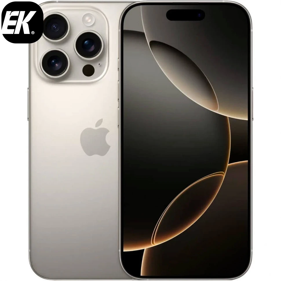 Смартфон Apple iPhone 16 Pro 512GB Натуральный титан (Natural Titanium) eSim+eSim