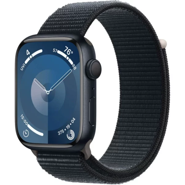 Умные часы Apple Watch Series 9 45mm Midnight Aluminum Case with Midnight Sport Loop