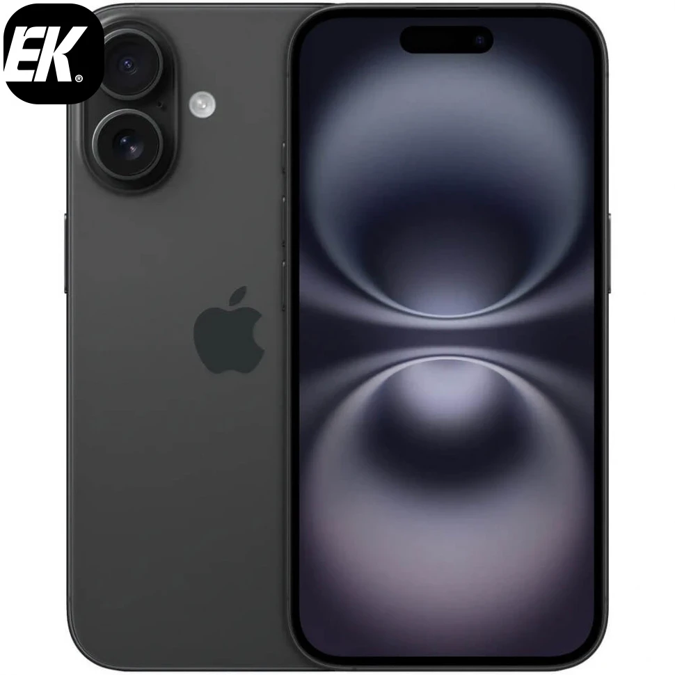 Смартфон Apple iPhone 16 128GB Черный (Black) DualSim