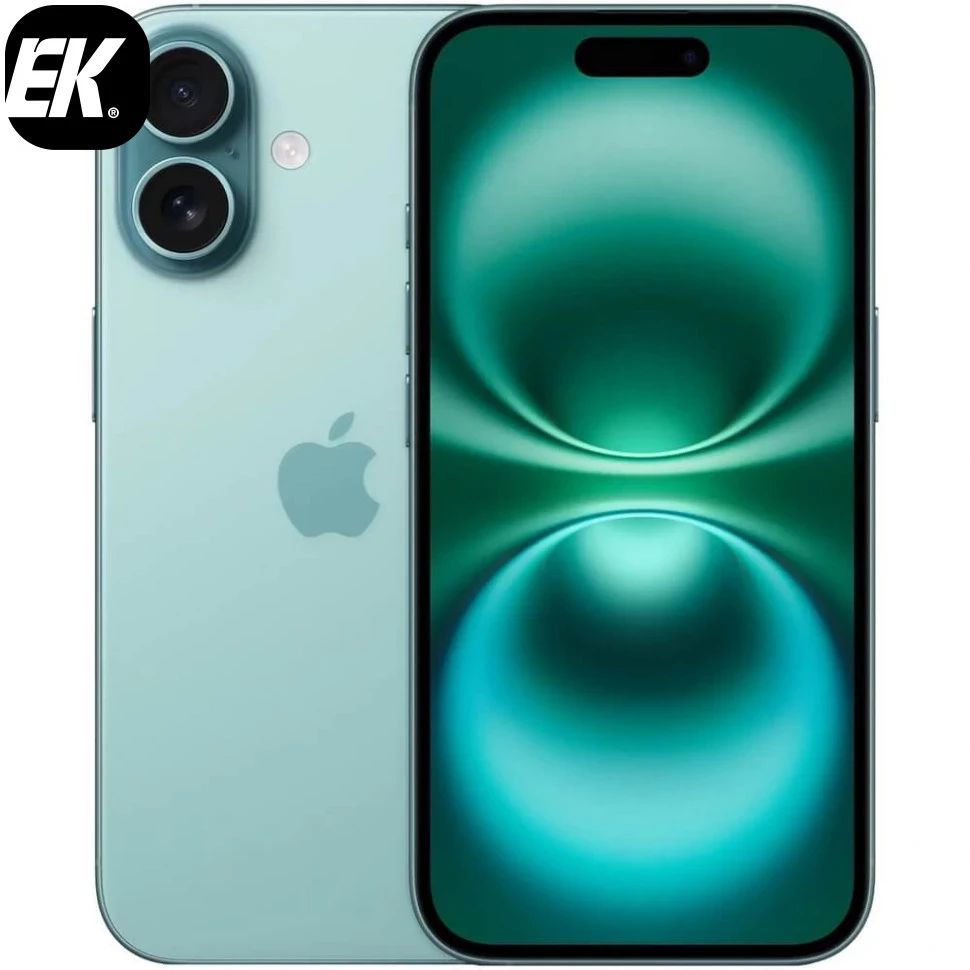 Смартфон Apple iPhone 16 256GB Бирюзовый (Teal) DualSim
