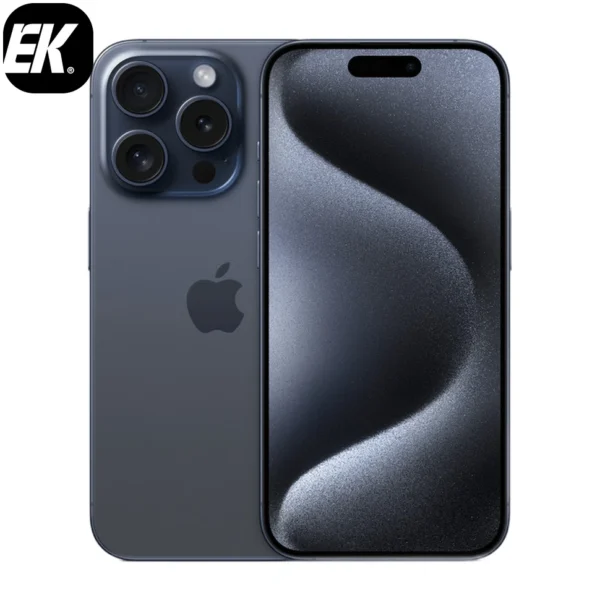 Смартфон Apple iPhone 15 Pro Blue Titanium (Синий титан) 128GB