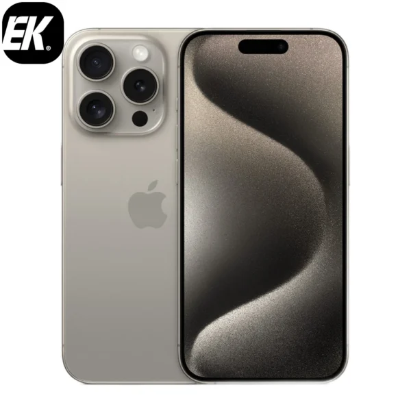 Смартфон Apple iPhone 15 Pro Natural Titanium 128GB RFB (FTQP3, A2848, LL/A)