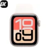 Apple Watch SE 3 2025 GPS 44mm Starlight Aluminium w/ Sport Band M/L MEHJ4