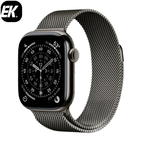 Умные часы Apple Watch Series 11 42mm Slate Titanium Case with Slate Milanese Loop