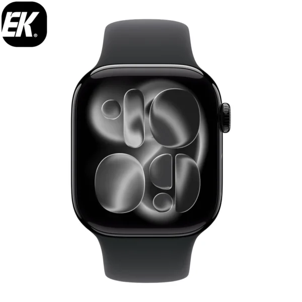 Умные часы Apple Watch Series 11 46mm Slate Titanium Case with Black Sport Band (M/L)