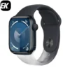 Apple Watch Series 9 GPS+Cell 45mm Aluminium Midnight w/ Sport Loop MRMF3