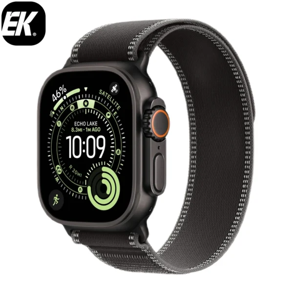 Умные часы Apple Watch Ultra 2 2024 49mm Natural Titanium Case with Dark Green Alpine Loop (L)