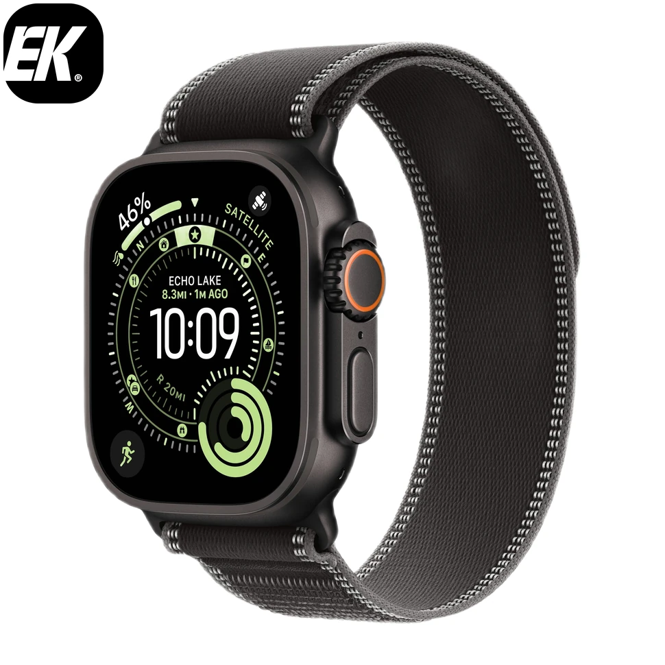 Умные часы Apple Watch Ultra 2 2024 49mm Natural Titanium Case with Dark Green Alpine Loop (L)