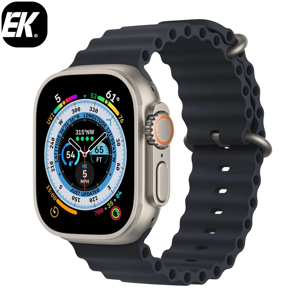 Умные часы Apple Watch Ultra 3 2025 49mm Black Titanium Case with Anchor Blue Ocean Band