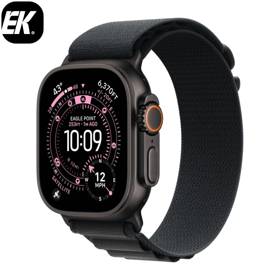 Умные часы Apple Watch Ultra 3 2025 49mm Natural Titanium Case with Black Ocean Band