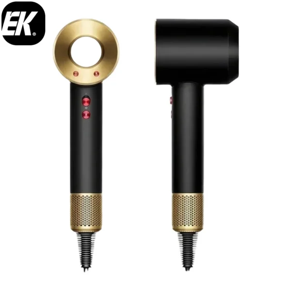Фен Dyson Supersonic HD15, Black/Bright nickel HK (без кейса)