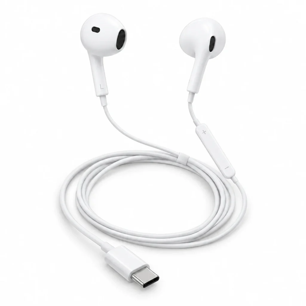 Наушники проводные Apple EarPods (USB-C) MYQY3ZE/A A3046