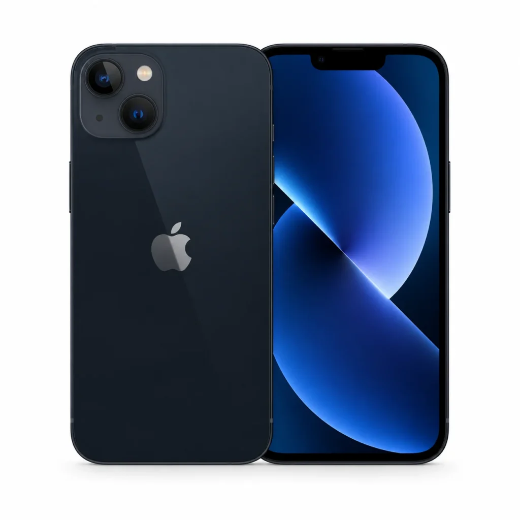 Смартфон Apple iPhone 13 Midnight (Тёмная Ночь) 128GB (MLPF3, LZ/A, SIM+eSIM, A2633)