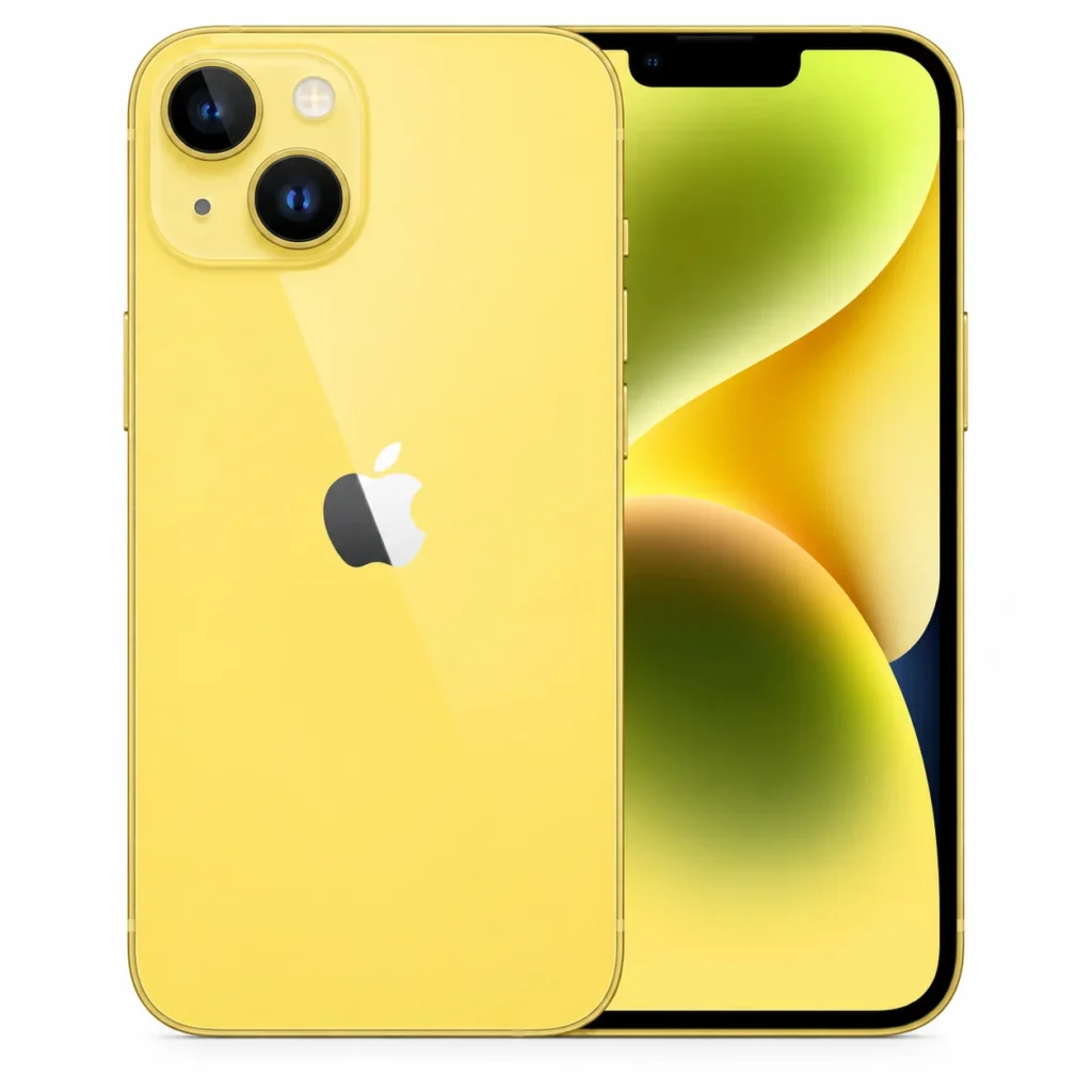 Смартфон Apple iPhone 14 256GB Жёлтый (Yellow) eSim+eSim