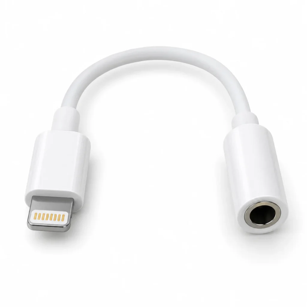 Apple Lightning to 3.5 mm Headphone Jack Adapter