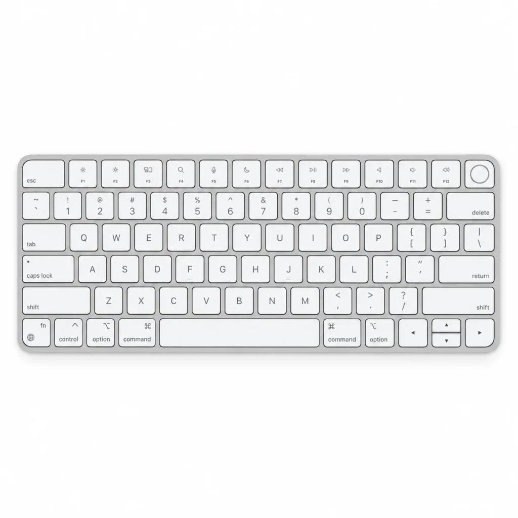 Клавиатура Apple Magic Keyboard with Touch ID - White (Белый) MK293