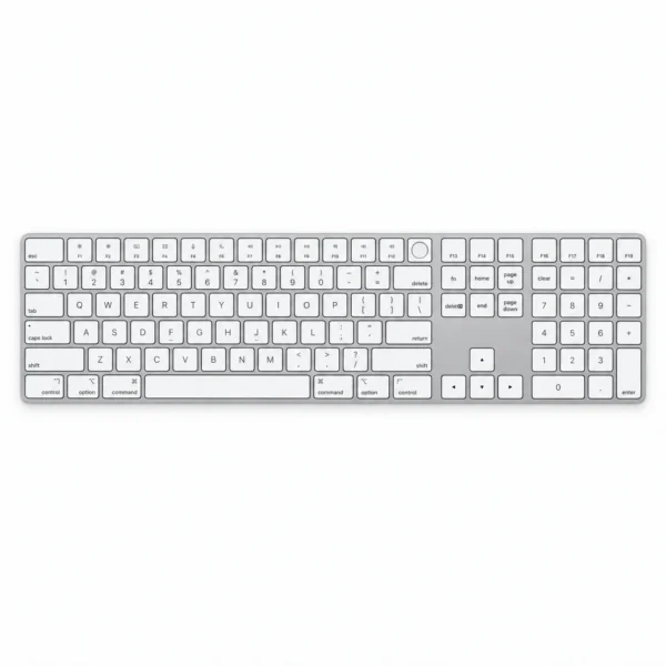 Клавиатура Apple Magic Keyboard with Touch ID and Numeric Keypad - White (Белый) MK2C3CG/A A2520