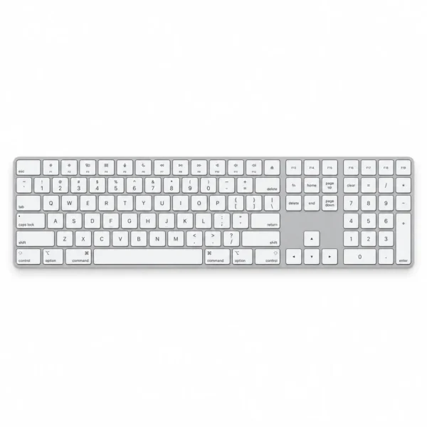 Клавиатура Apple Magic Keyboard with Numeric Keypad - White (Белый) MQ052