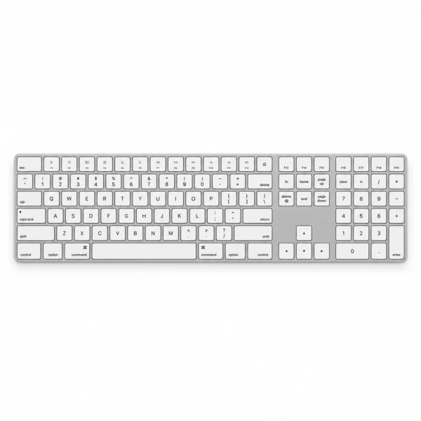 Клавиатура Apple Magic Keyboard with Numeric Keypad USB-C - White (Белый) MXCJ3