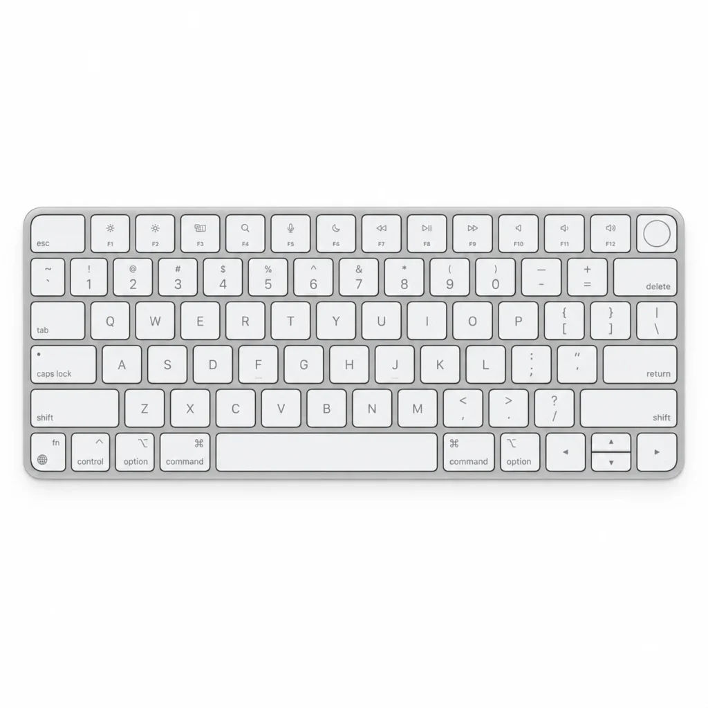 Клавиатура Apple Magic Keyboard with Touch ID USB-C - White (Белый) MXCK3