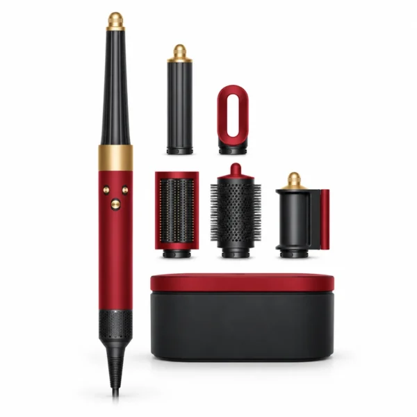 Стайлер Dyson Airwrap i.d. Curly+Coily HS08, Diffuse Red Velvet/Gold с диффузором